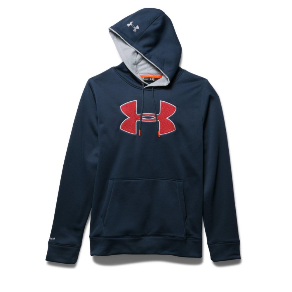 Under Armour Men's Storm Fleece Hoodie Navy Blue Jacket Sweatshirt Size S